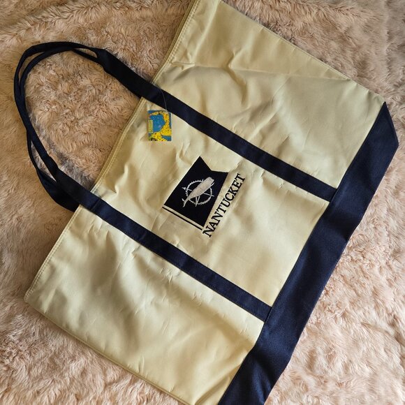 Handbags - Nantucket Cape Cod Weekend Travel Beach Boating Large Zip Waterproof Travel Bag